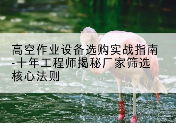 富蕴剪叉式升降机厂家-高空作业设备选购实战指南-十年工程师揭秘厂家筛选核心法则